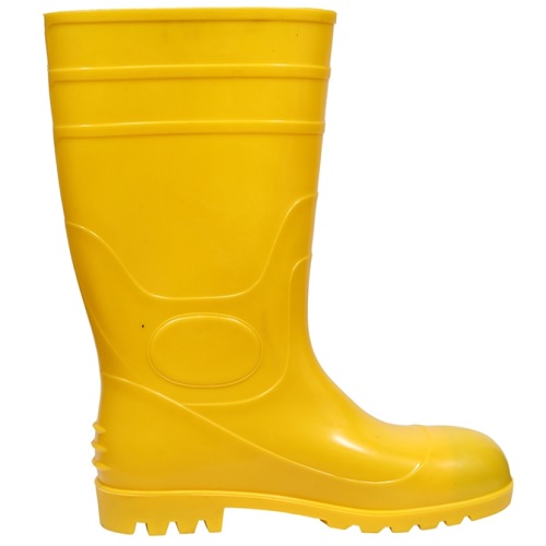 Fortune Jumbo -14 Yellow Steel Toe Gum Boot, Size: 10